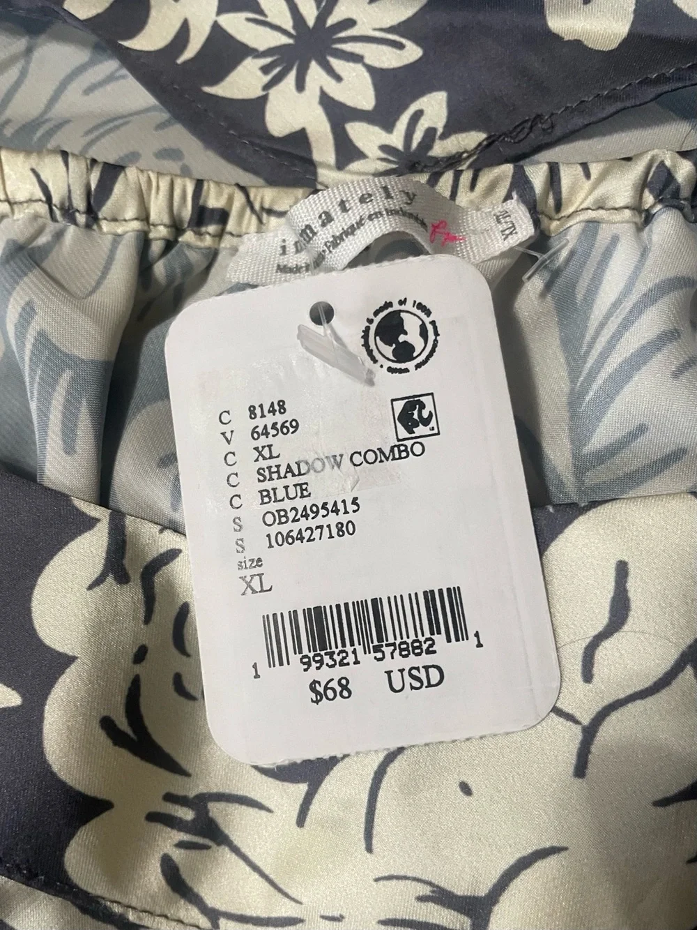 Free People Intimately Might Be Something Printed Cami in Shadow Combo